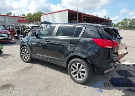 2016 Kia Sportage Lx from USA, damaged, VIN KNDPBCAC6G7821494
